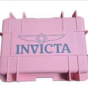 Invicta Pink Protective Watch Case
Fits 8 watches